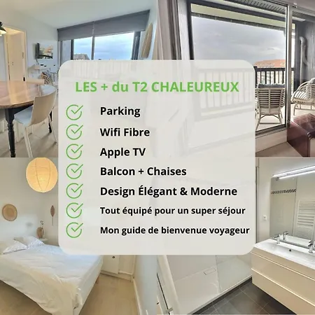 Moderne T2, Bord De Mer, Parking & Wifi Gratuit Villers-sur-Mer Extérieur photo